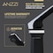 Anzzi 1-Handle Bathroom Faucet in Matte Black and Chrome L-AZ903MB-CH - alternate 6